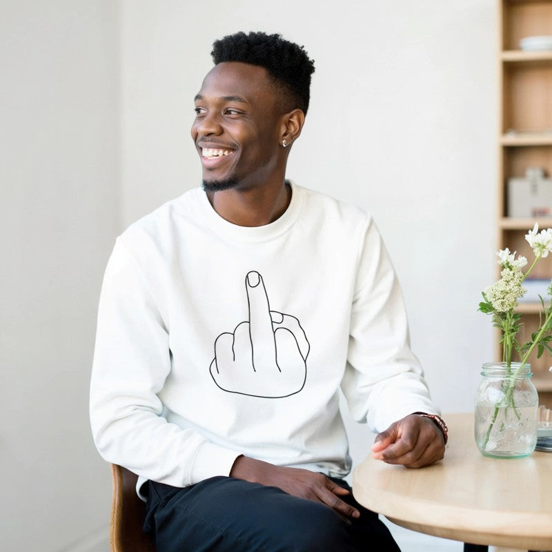 Big Middle Finger Design Unisex Shirt/Hoodie/Sweatshirt