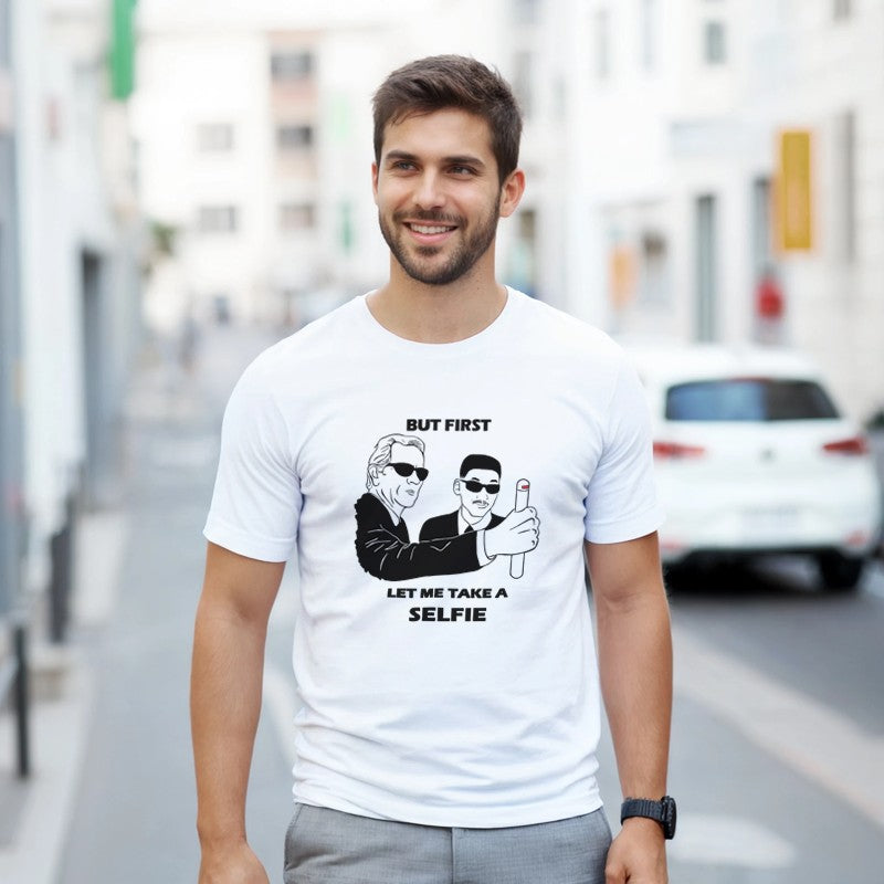 Selfie MIB Design Unisex Shirt/Hoodie/Sweatshirt