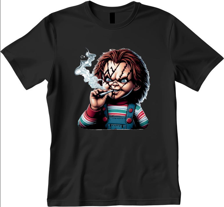 Chucky Gang Smokin’ Design Unisex Shirt/Hoodie/Sweatshirt