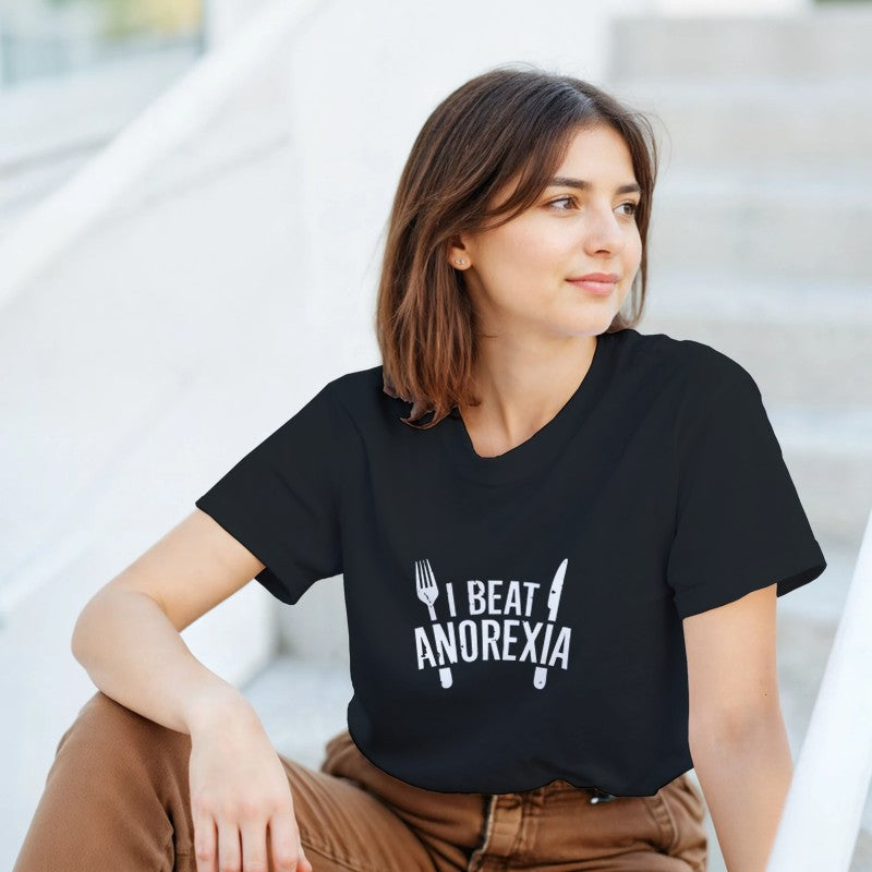 I Beat Anorexia Design Unisex Shirt/Hoodie/Sweatshirt