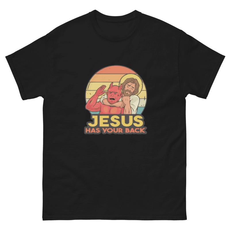 Jesus Has Your Back Design Unisex Shirt/Hoodie/Sweatshirt