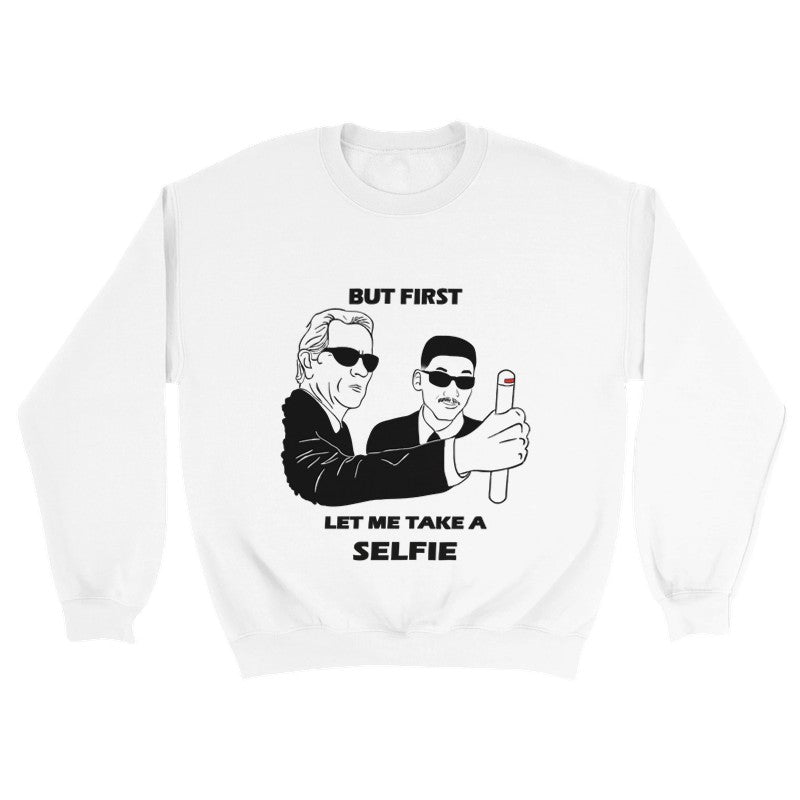 Selfie MIB Design Unisex Shirt/Hoodie/Sweatshirt
