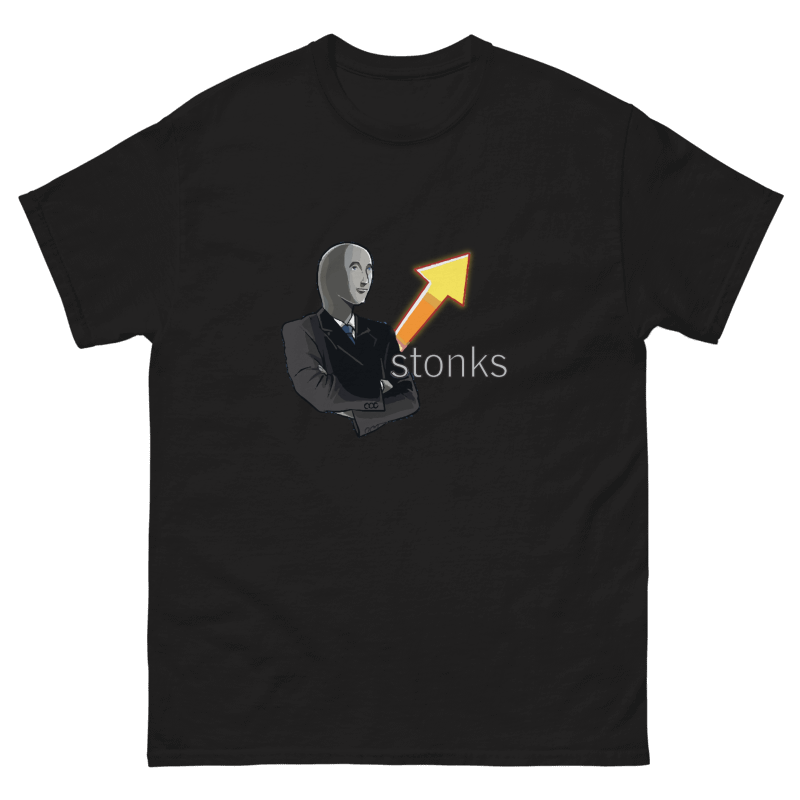 Stonks Design Unisex Shirt/Hoodie/Sweatshirt