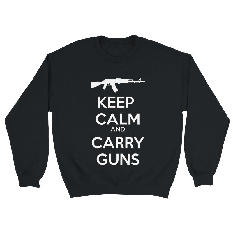 Keep Calm and Carry Guns Design Unisex Shirt/Hoodie/Sweatshirt