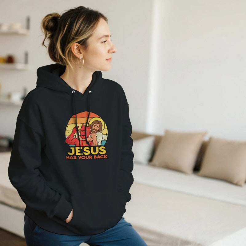 Jesus Has Your Back Design Unisex Shirt/Hoodie/Sweatshirt