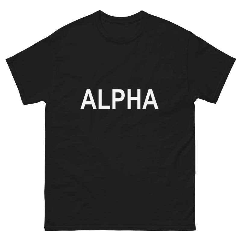 Alpha Design Unisex Shirt/Hoodie/Sweatshirt