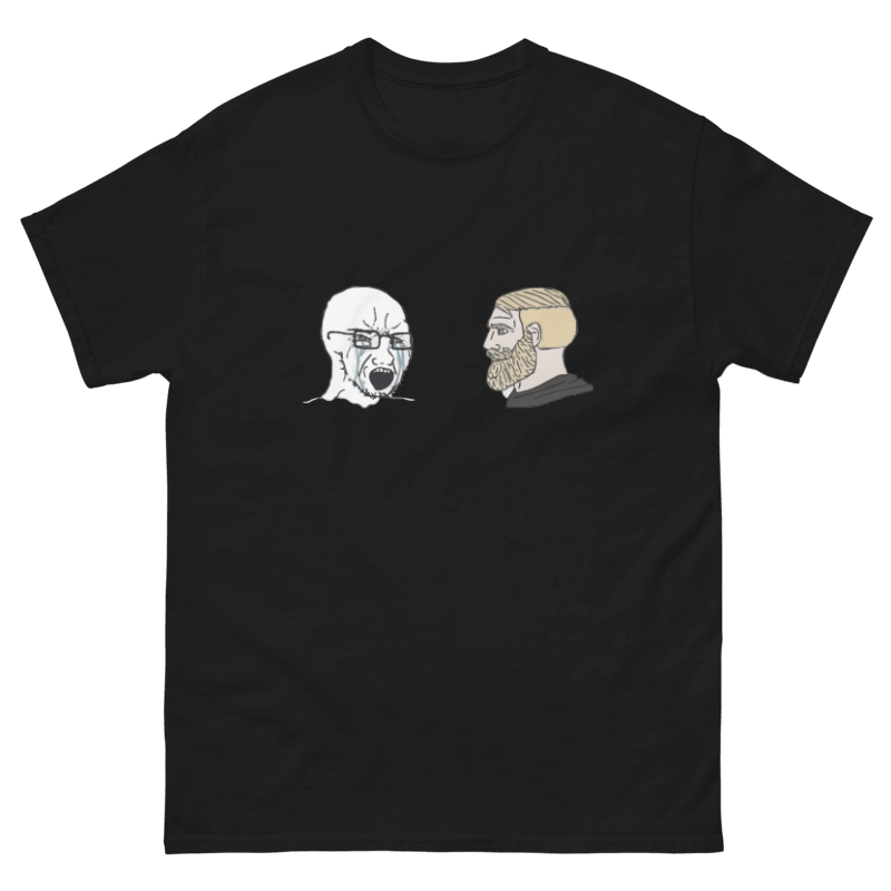 Crying Wojak Design Unisex Shirt/Hoodie/Sweatshirt