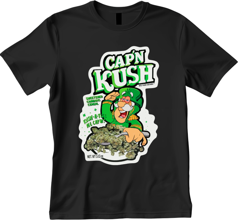 Cap 'n Kush Design Unisex Shirt/Hoodie/Sweatshirt
