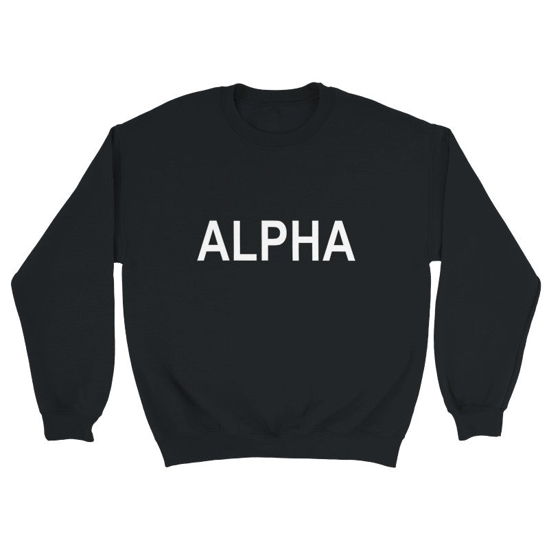 Alpha Design Unisex Shirt/Hoodie/Sweatshirt