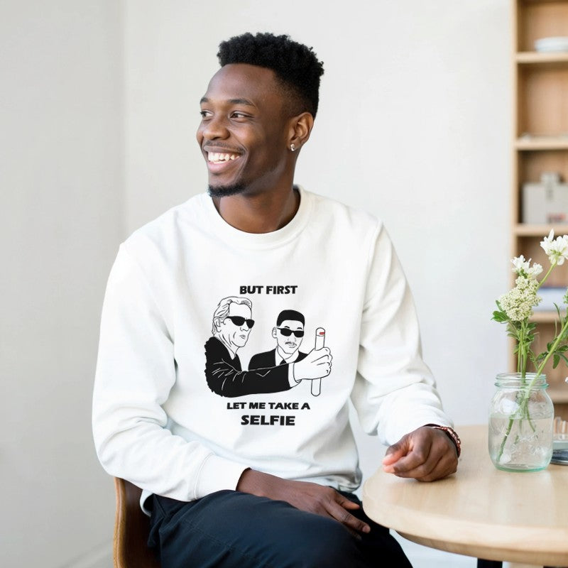 Selfie MIB Design Unisex Shirt/Hoodie/Sweatshirt