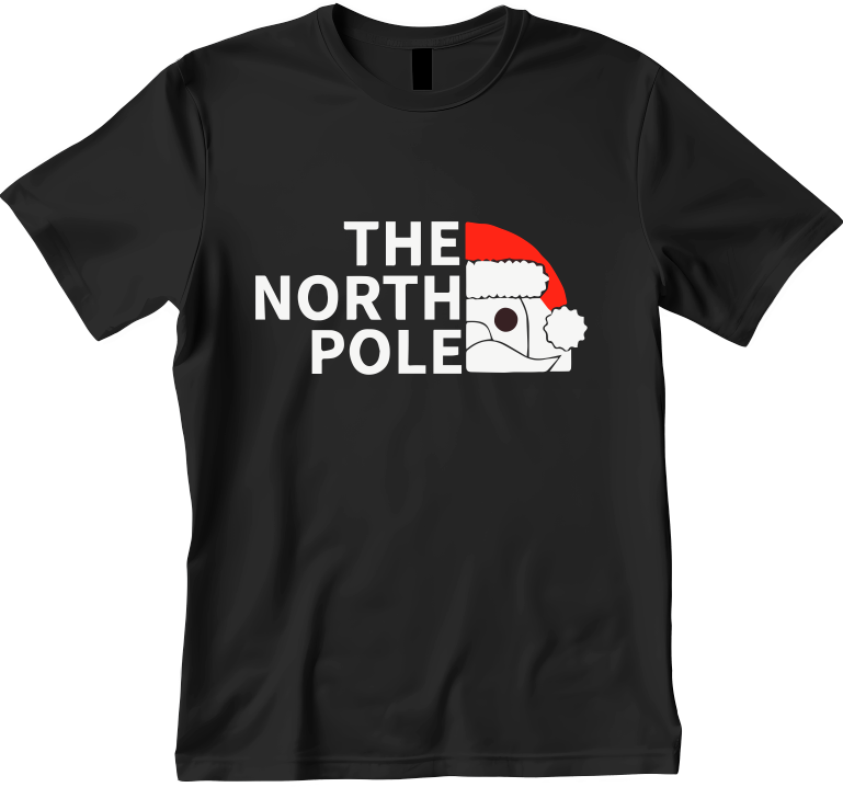 The North Pole Design Unisex Shirt/Hoodie/Sweatshirt