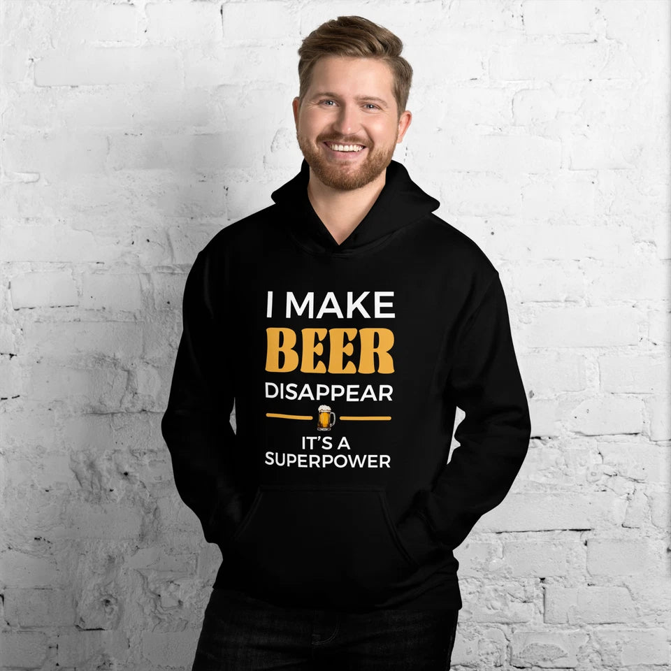 "I Make Beer Disappear" Design Shirt/Hoodie/Sweatshirt