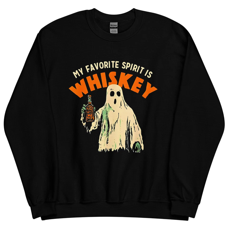 "My Favorite Spirit Is Whiskey" Design Shirt/Hoodie/Sweatshirt